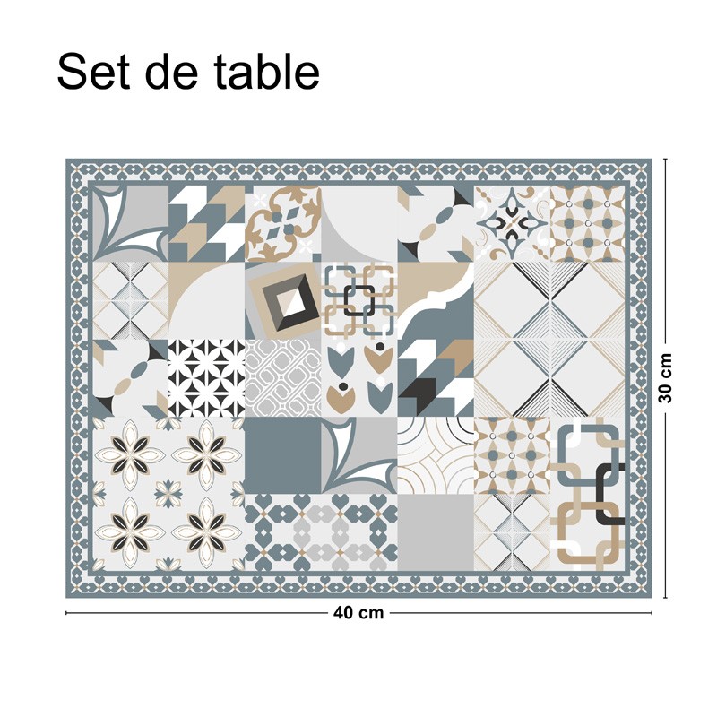Lot de 4 sets de table 30x40cm Lot de 4 sets de table 30x40cm