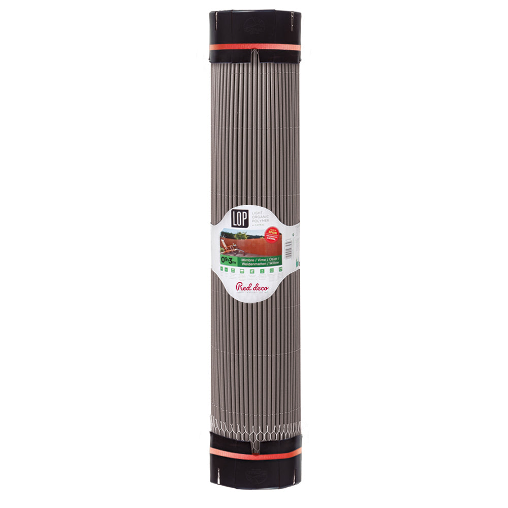 Canisse osier Bois composite Gris 1,5x3m Canisse osier Bois composite Gris 1,5x3m