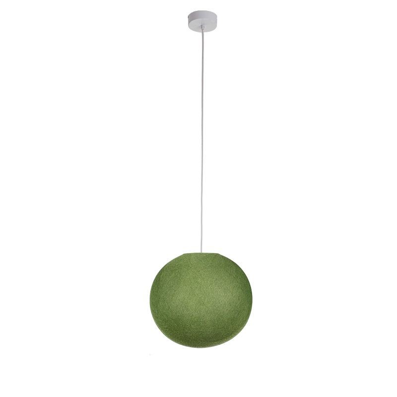 Suspension simple globe S vert olive