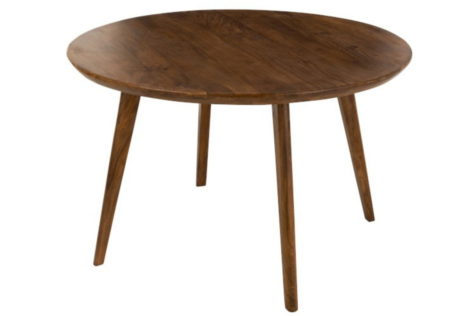 Table ronde en bois de manguier D120