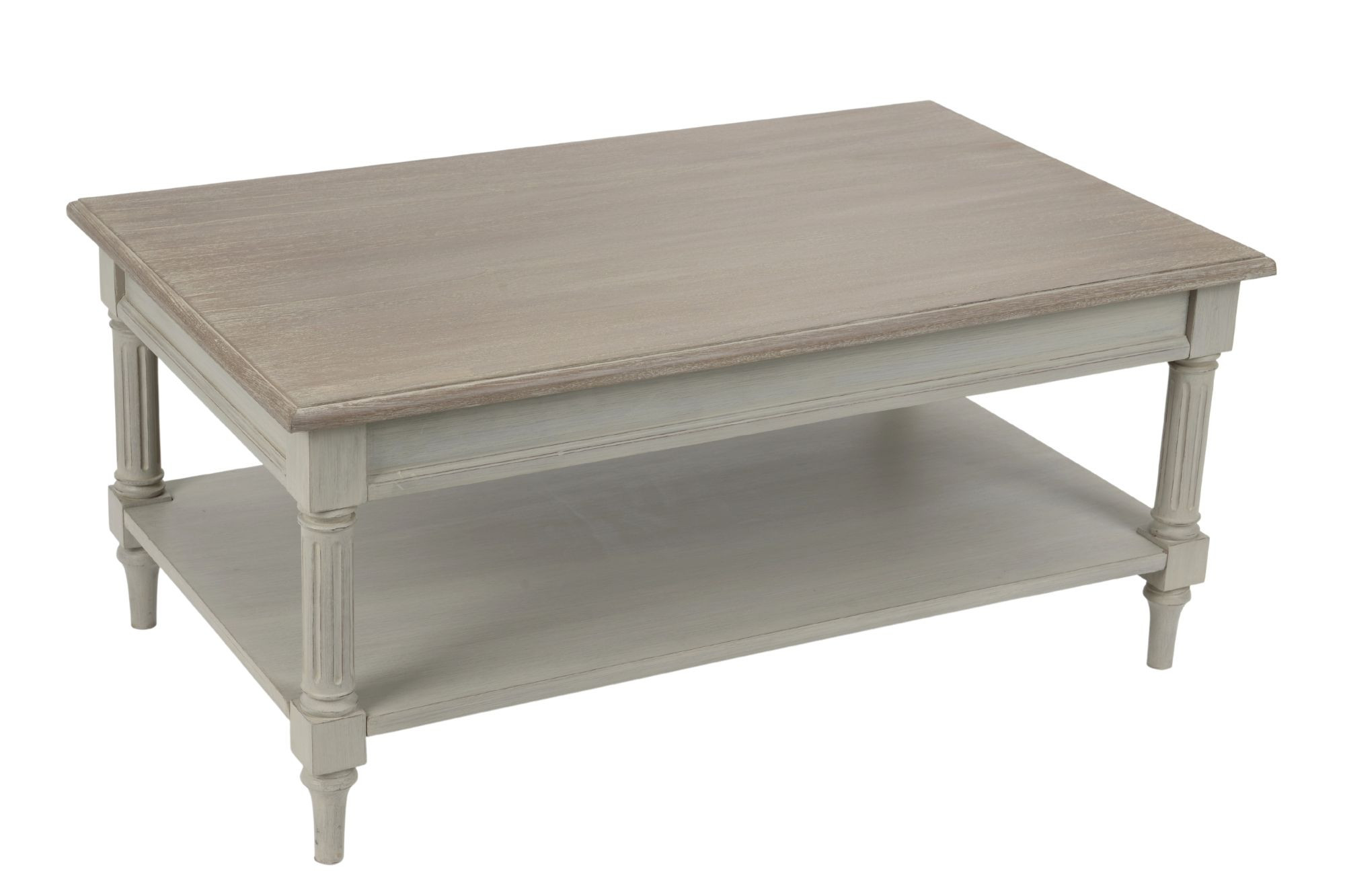 Table basse en bois 1 tablette L100 Table basse en bois 1 tablette L100
