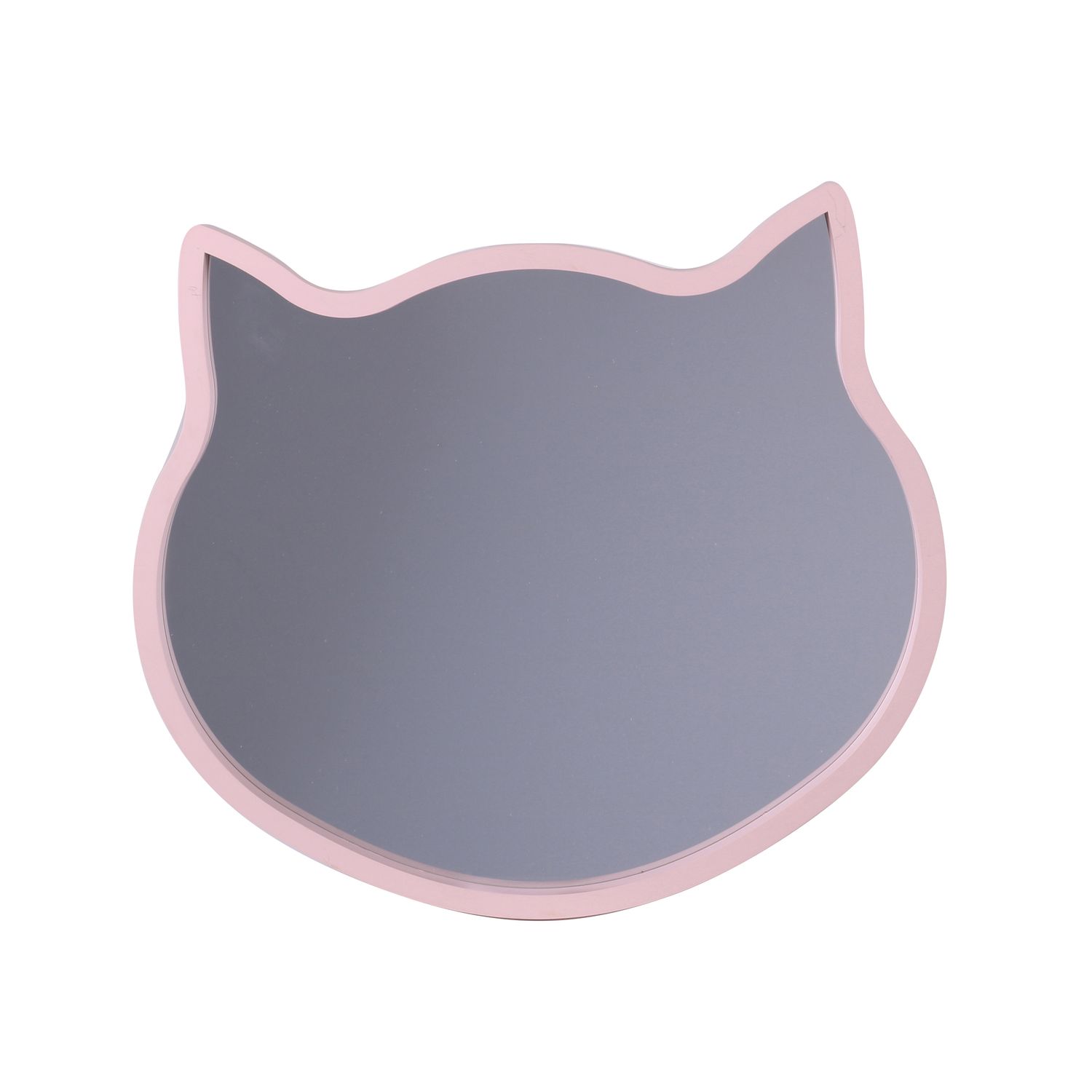 Miroir chat pour chambre d'enfant L. 36 cm rose Miroir chat pour chambre d'enfant L. 36 cm rose