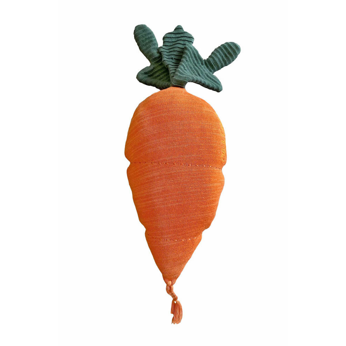 Coussin légume Cathy la carotte 25x40cm