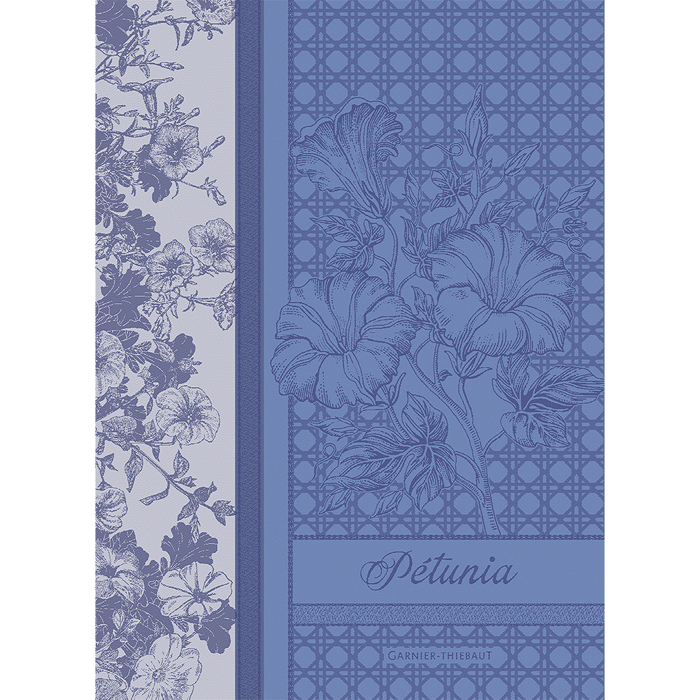 Torchon pur coton bio bleu 56x77 Torchon pur coton bio bleu 56x77