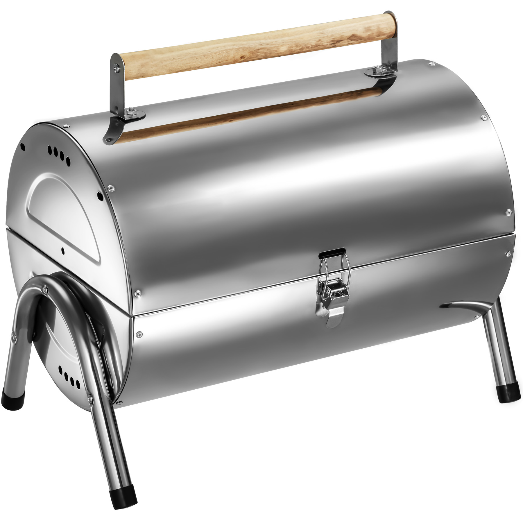 Barbecue portable argent