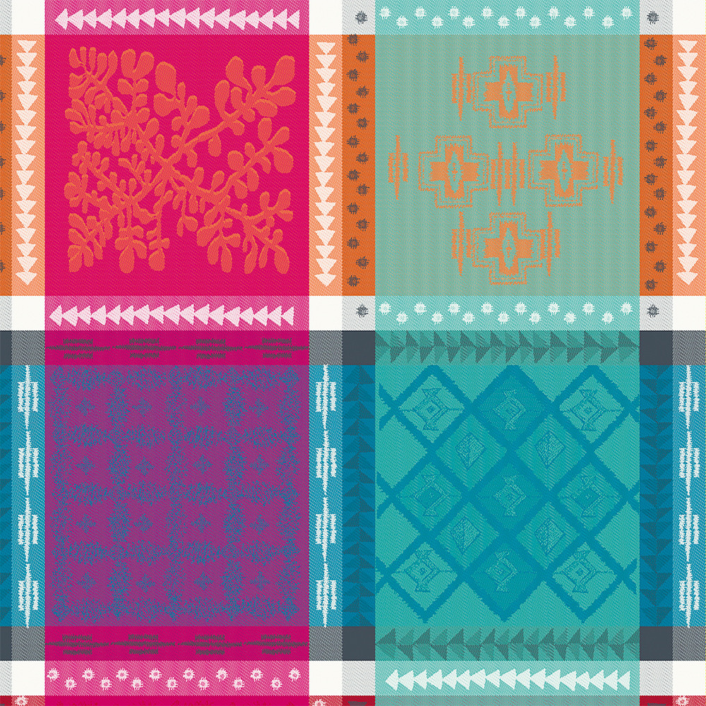Serviette multicolore 55x55 Serviette multicolore 55x55