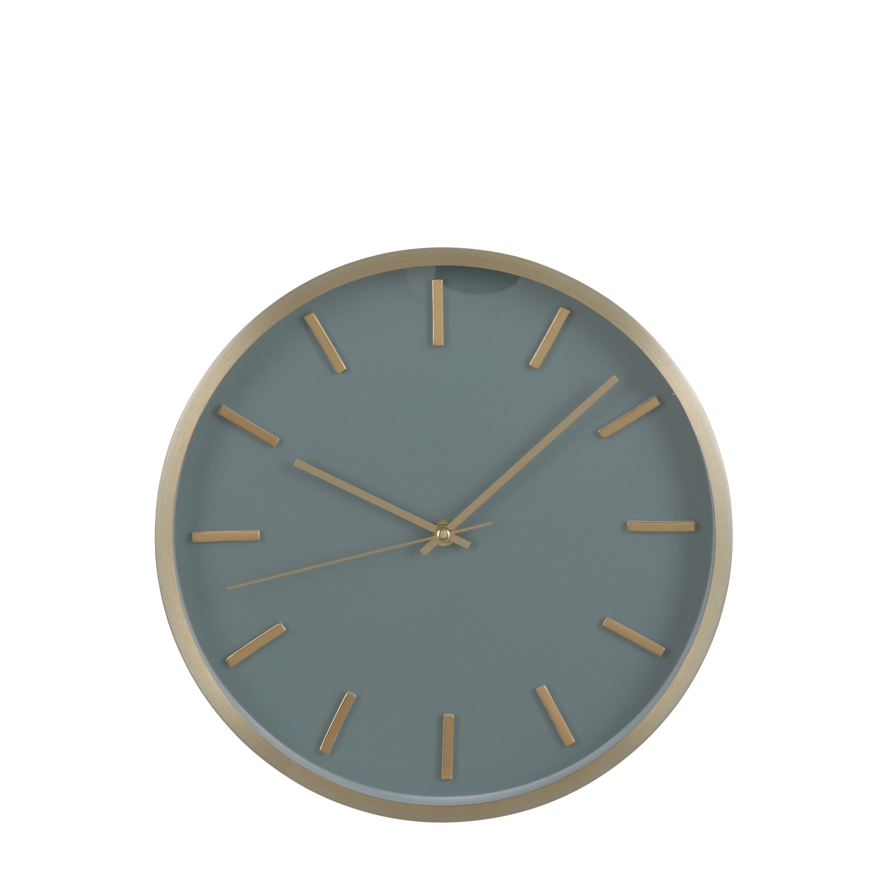 Horloge en aluminium gris D30