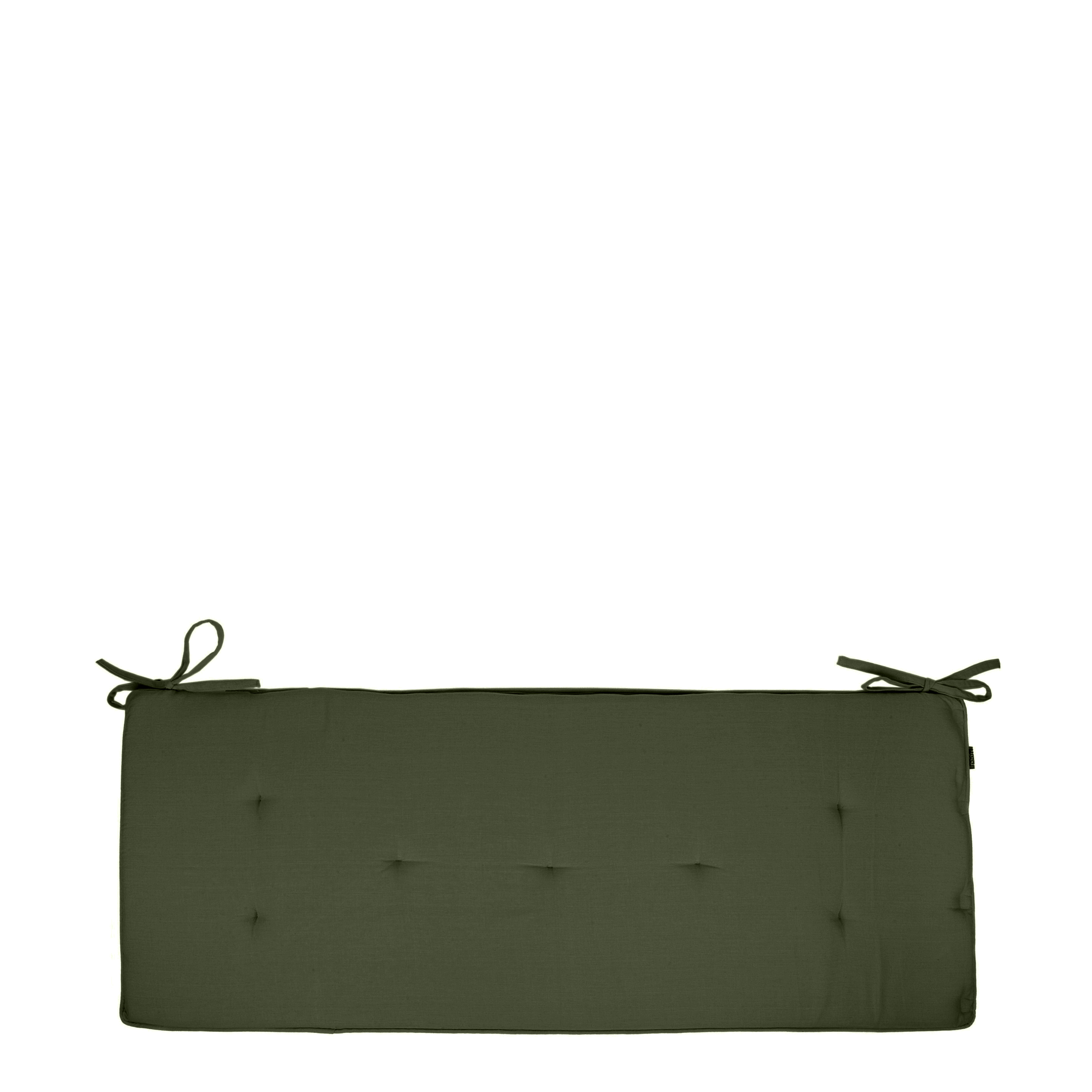 Coussin de canapé d'exterieur vert foncé 120x47