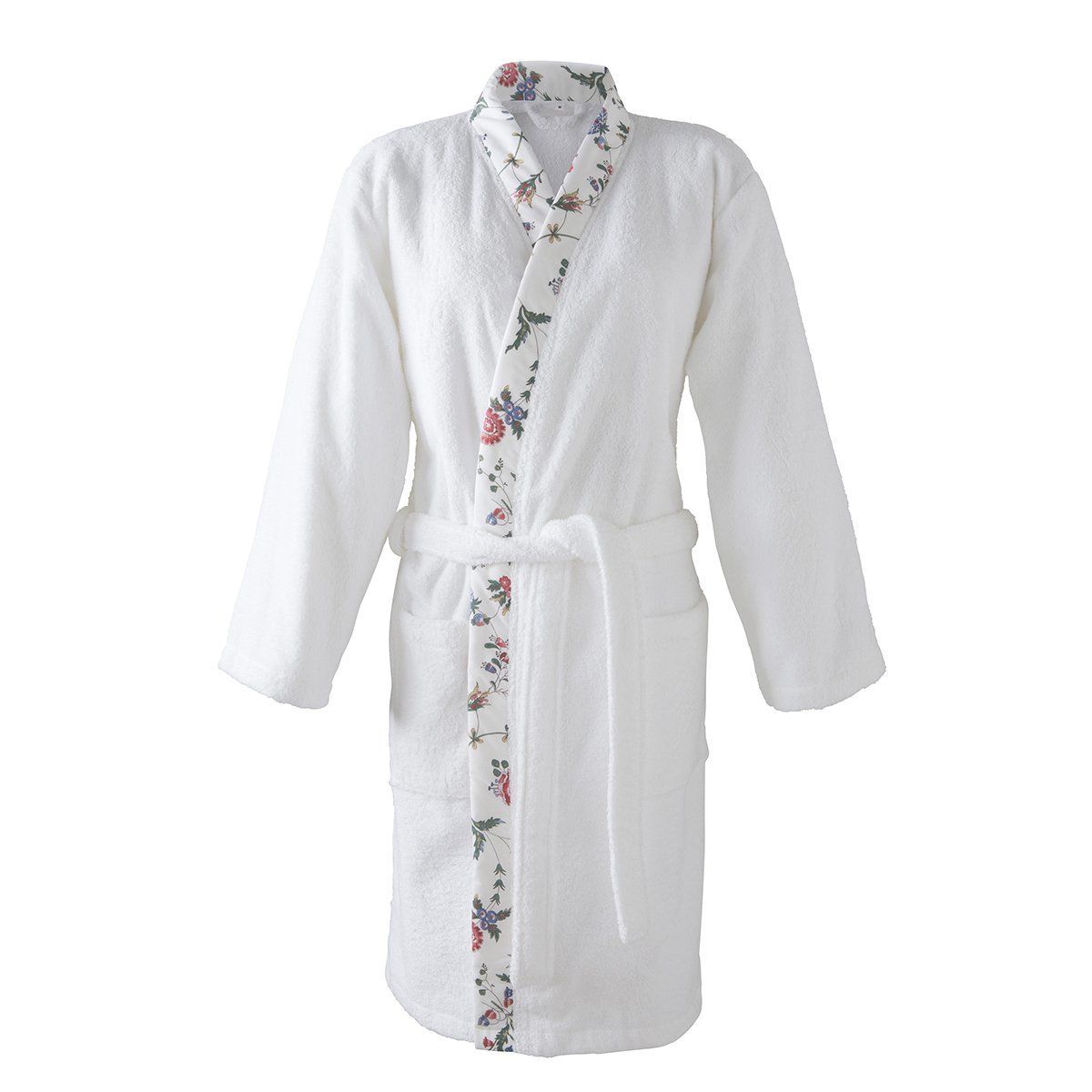 Peignoir coton l blanc Peignoir coton l blanc