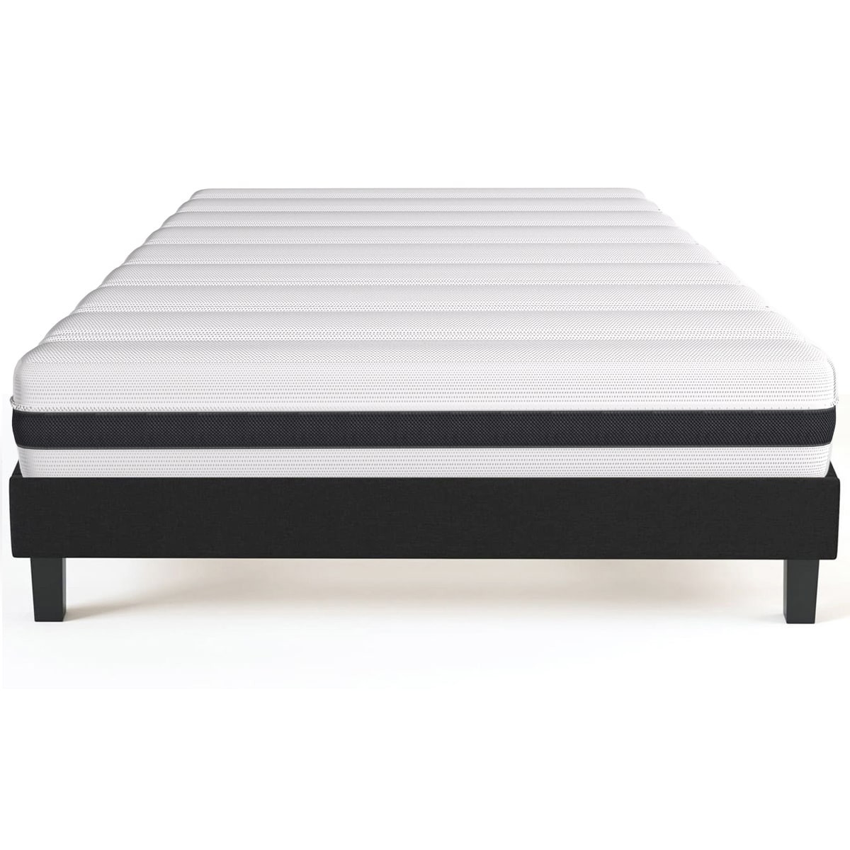 Ensemble matelas ressorts ensachés 140x190 + sommier Ensemble matelas ressorts ensachés 140x190 + sommier
