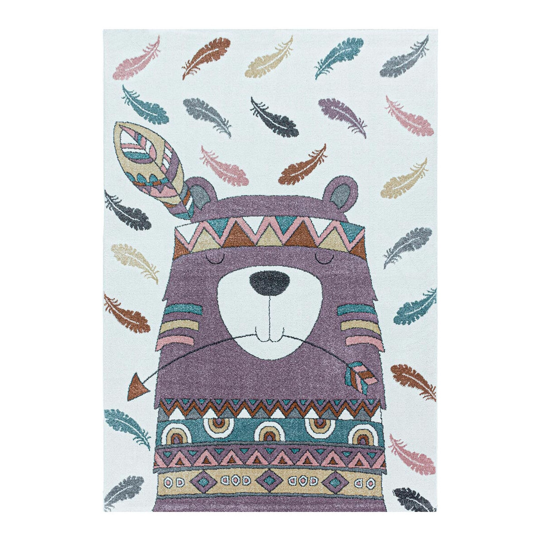 Tapis enfant en polypropylène violet Ø 160 Tapis enfant en polypropylène violet Ø 160