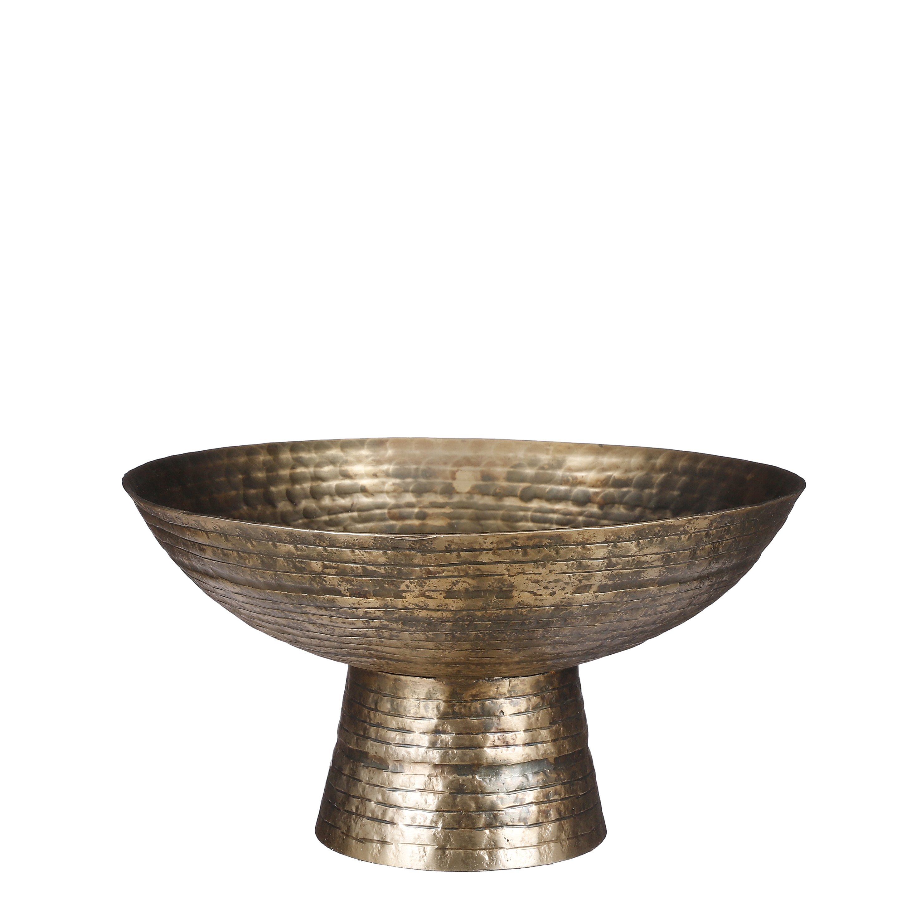 Cache-pot en aluminium doré foncé H17 Cache-pot en aluminium doré foncé H17