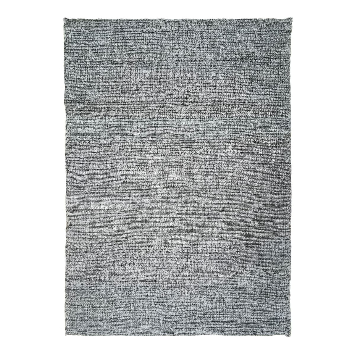 Tapis tressé en jute gris 190x290 Tapis tressé en jute gris 190x290