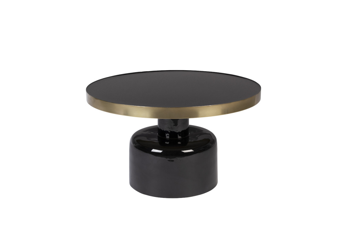 Table basse en fer noir