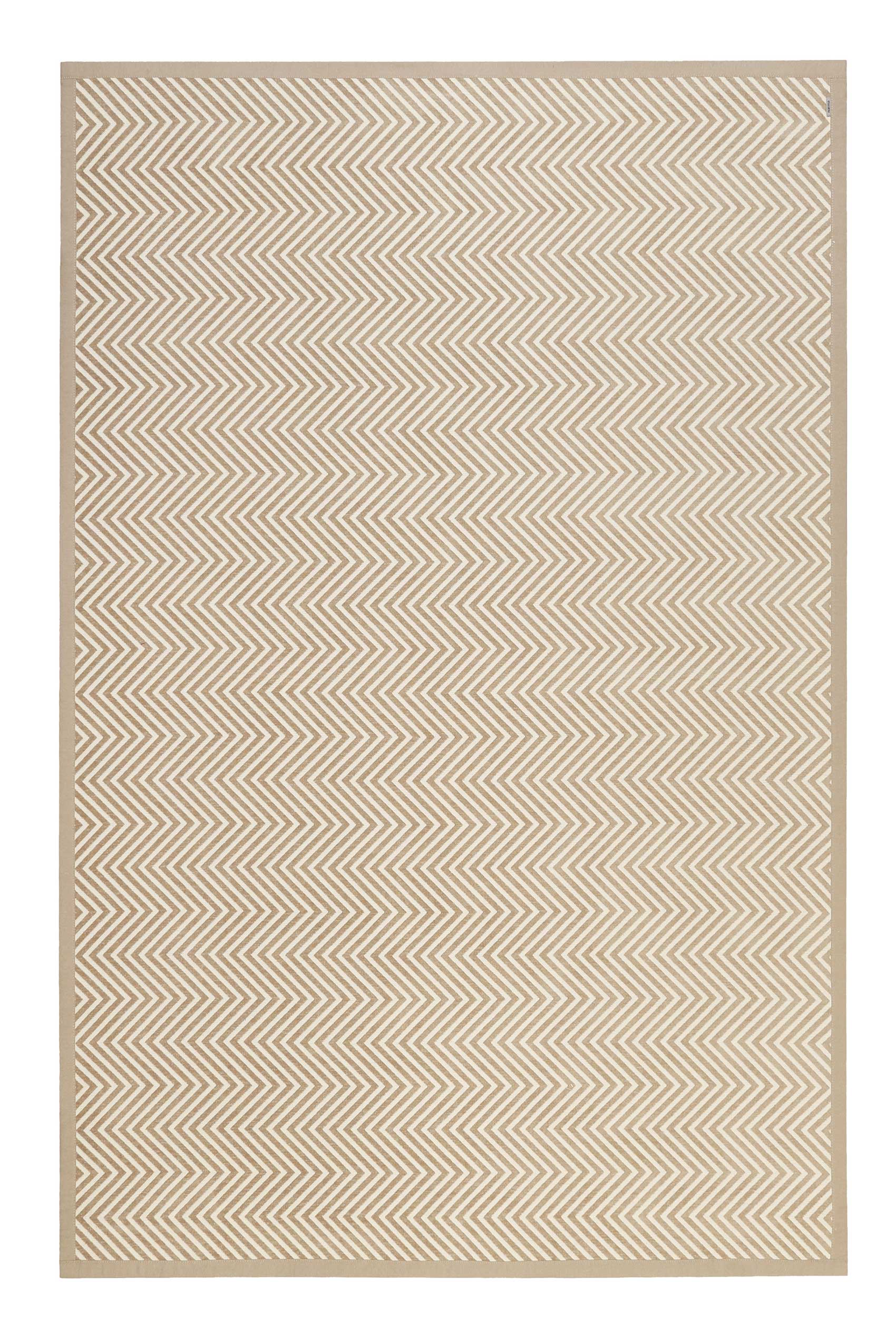 Tapis plat en coton polyester réversible 160x230