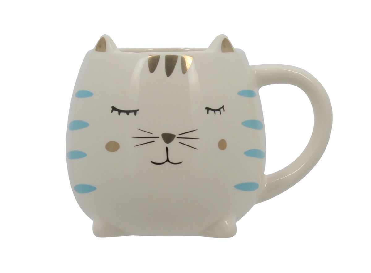 Mug avec décor chat 42cl