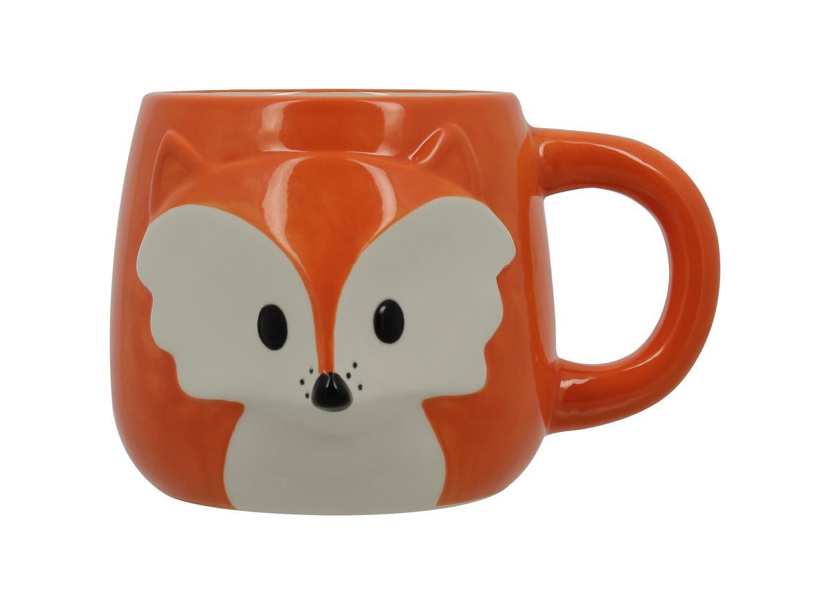 Mug avec décor renard 42cl