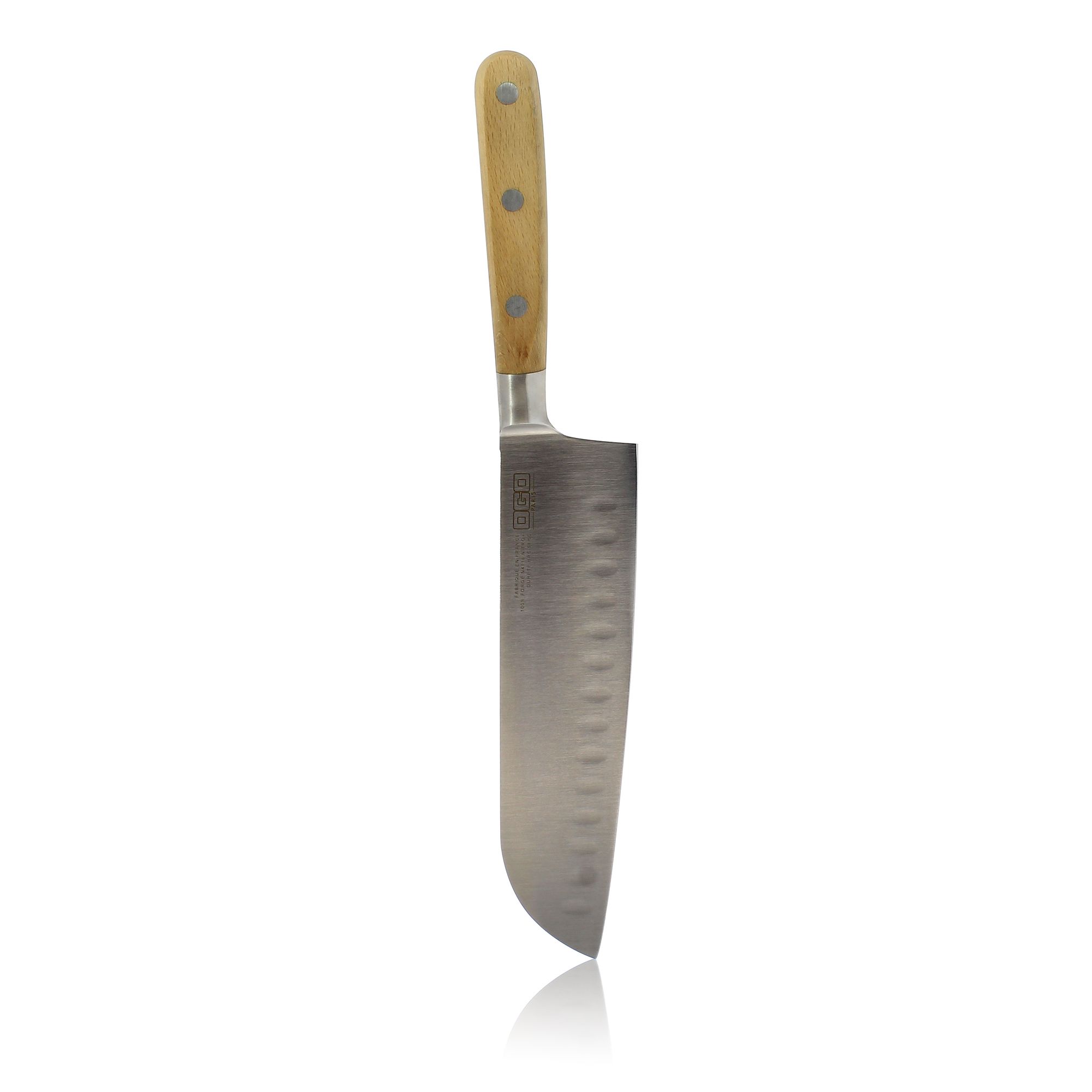 Couteau santoku alvéolé 18cm Couteau santoku alvéolé 18cm