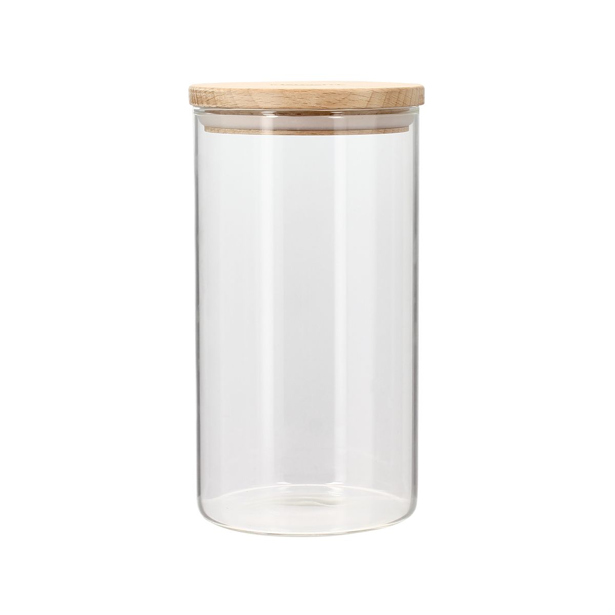 Boîte hermétique ronde 1L en verre borosilicate