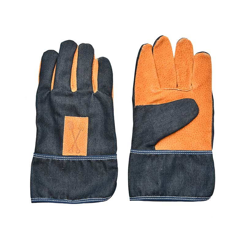 Gants de jardin Cuir et jeans Gants de jardin Cuir et jeans