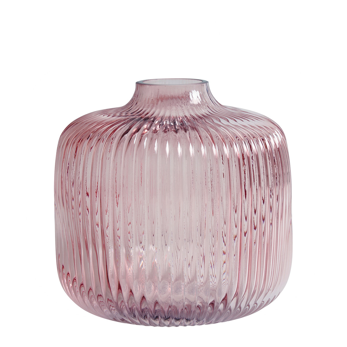 Vase côtelé soliflore bas Vase côtelé soliflore bas