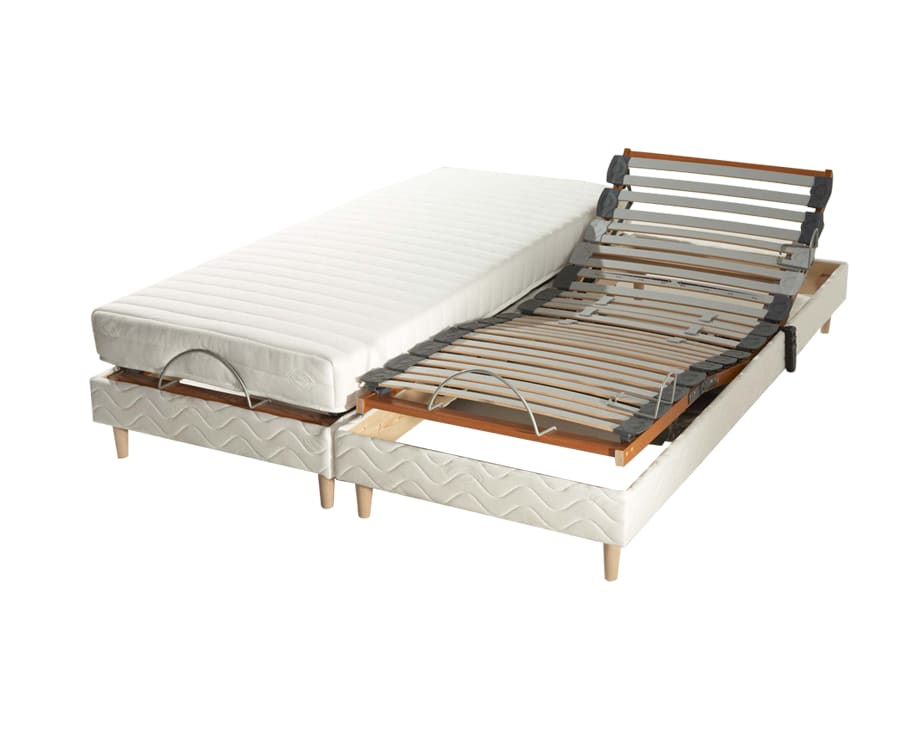 Ensemble relaxation accueil latexsommier 2x80x200 Ensemble relaxation accueil latexsommier 2x80x200