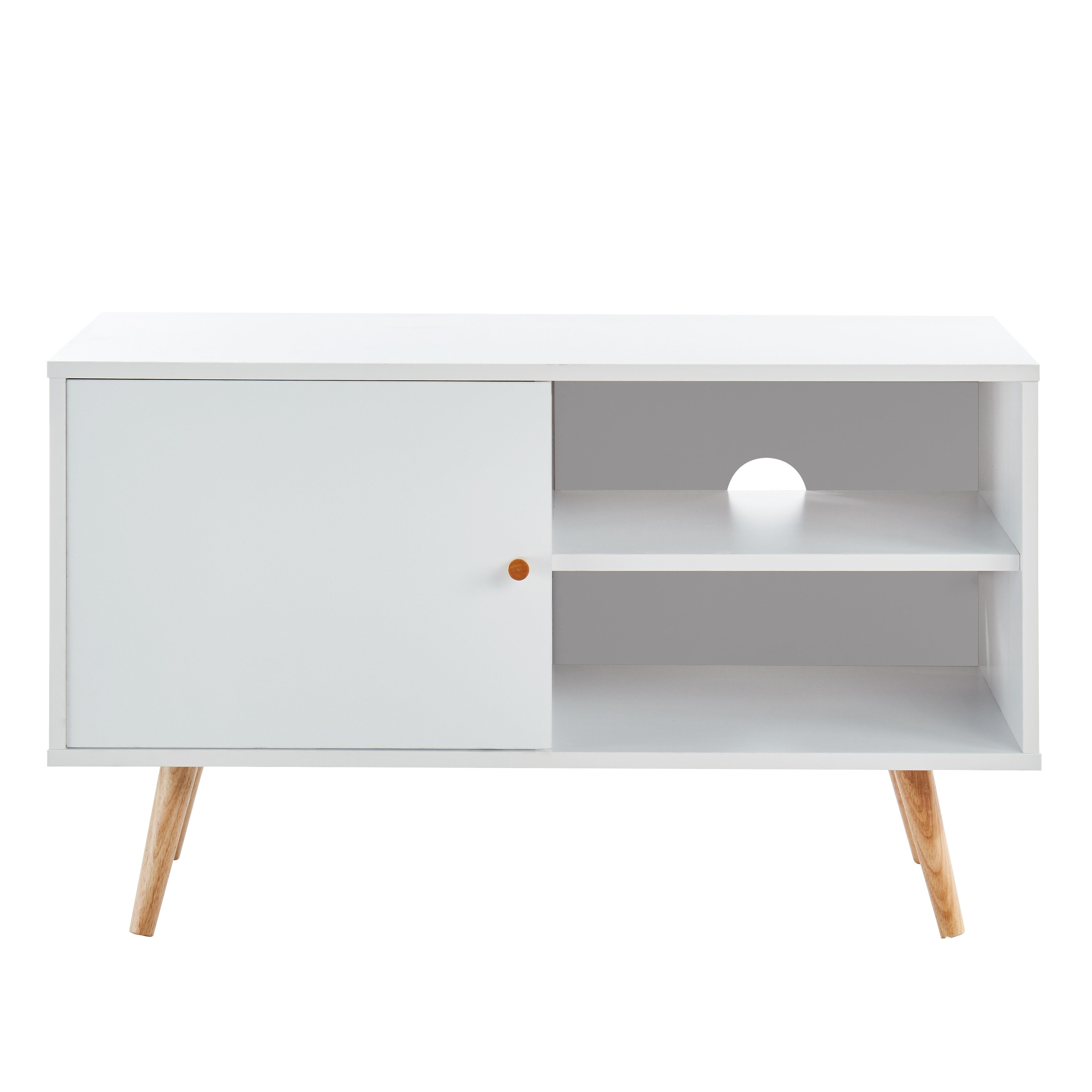 Meuble tv   blanc  90cm
