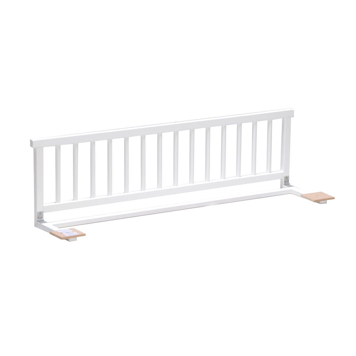 Barrière de lit pliante 35x120 blanc