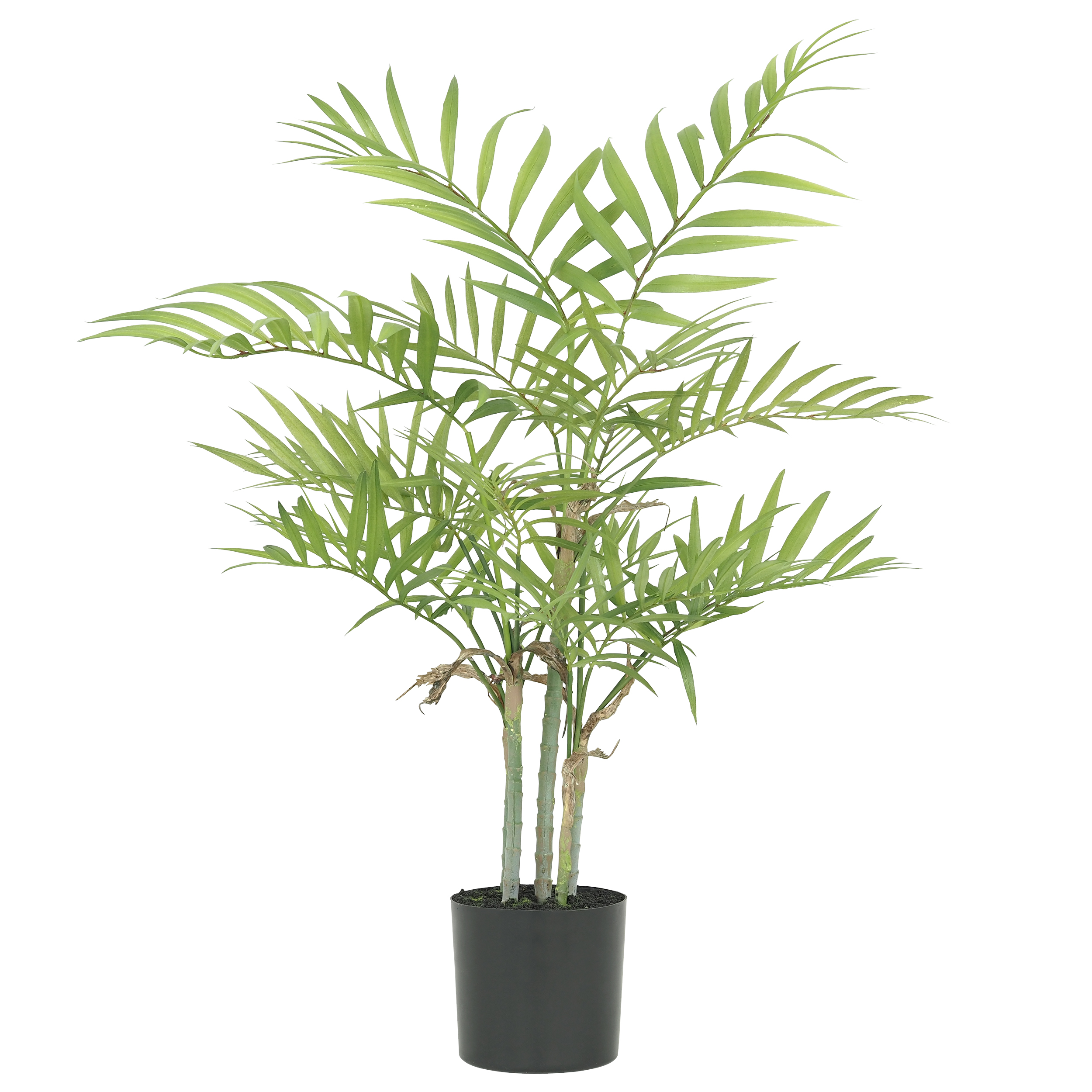 Palmier Areca Artificiel, 17 Palmes, H.76cm, Vert