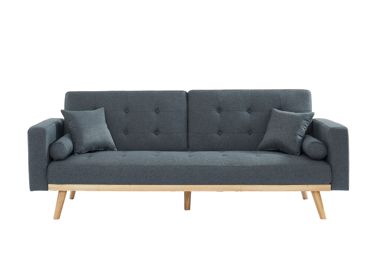 Canapé droit 3 places Tissu Design Confort Promotion