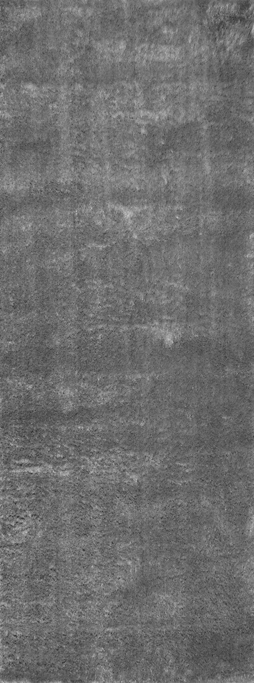Tapis en polyester brillant motif uni gris 80x150 Tapis en polyester brillant motif uni gris 80x150