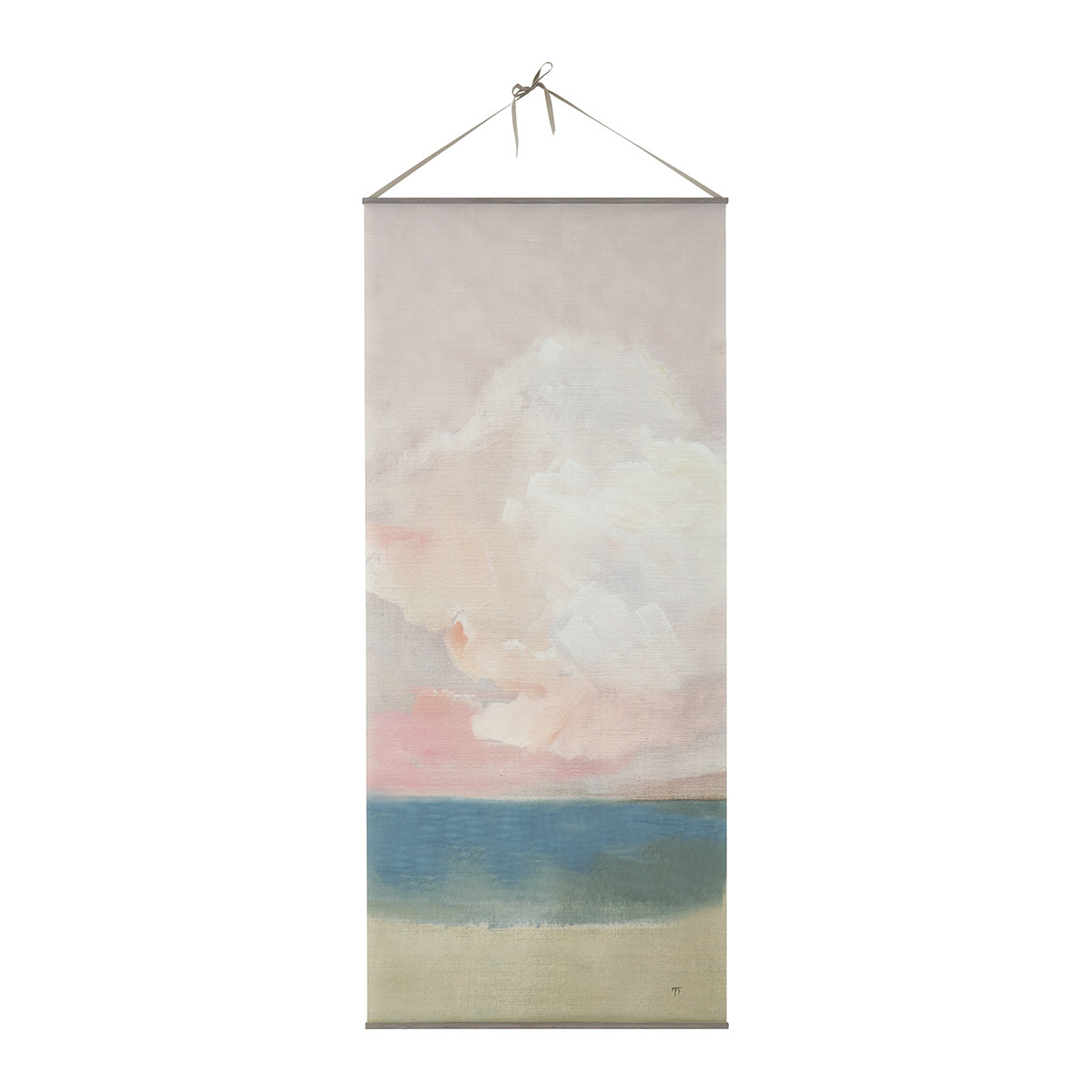 Toile trompe-l'œil Coucher de Soleil 90x200cm Toile trompe-l'œil Coucher de Soleil 90x200cm
