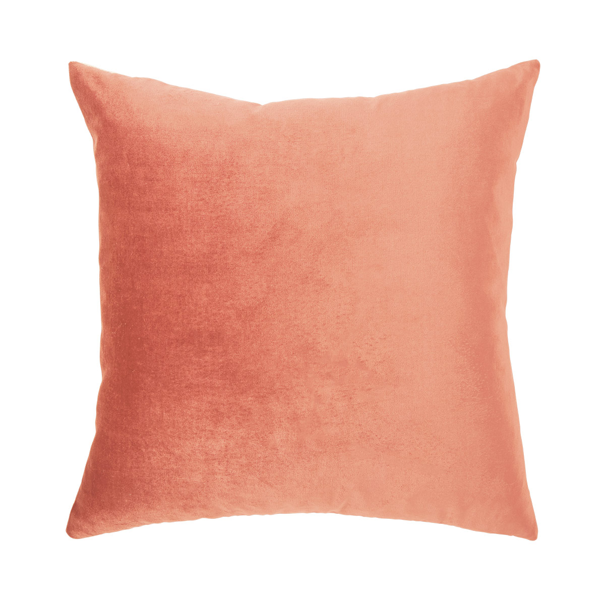 Housse de coussin Velours Rose cèdre 56 x 56 cm Housse de coussin Velours Rose cèdre 56 x 56 cm