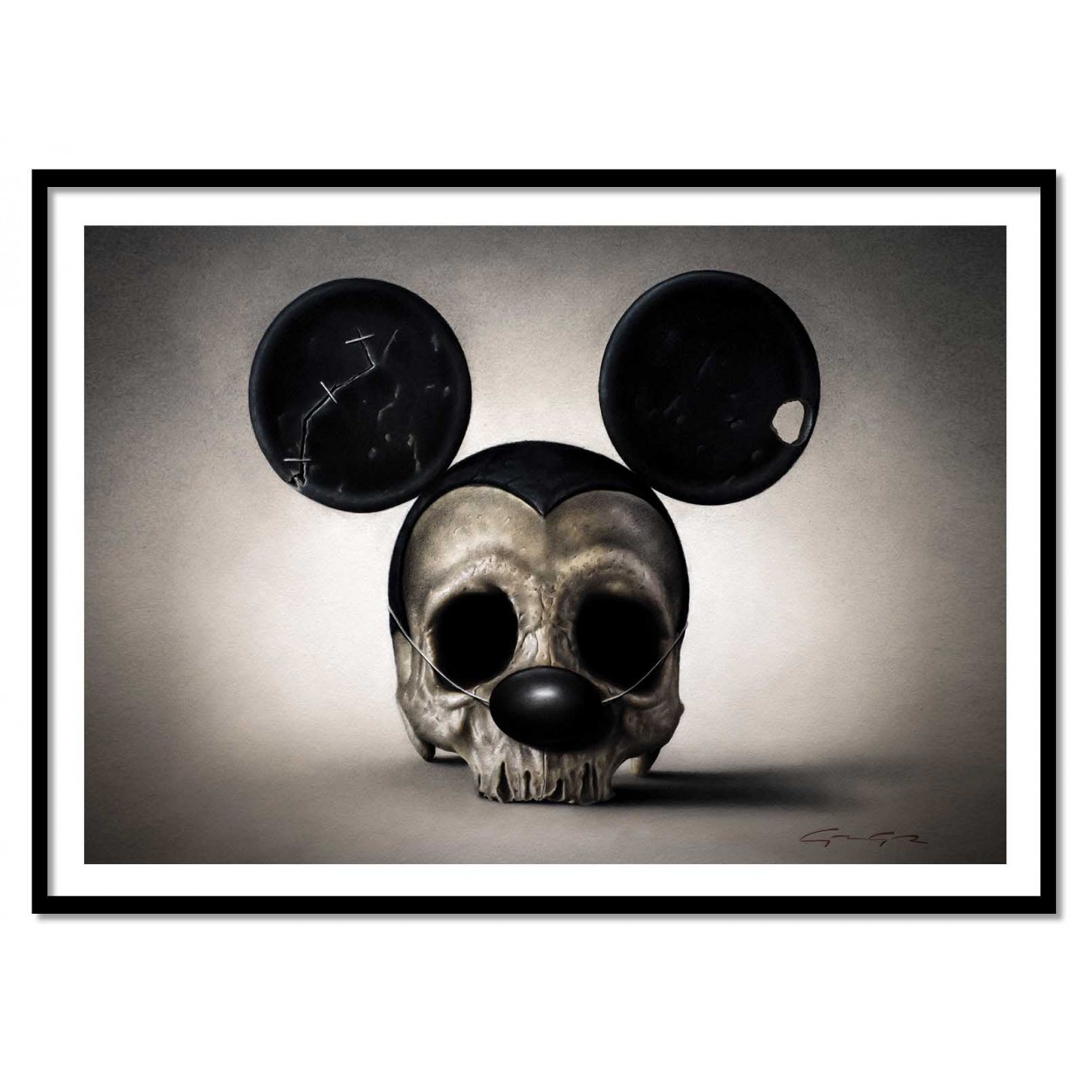 Affiche d'art avec Cadre bois noir - 30 x 40 cm Affiche d'art avec Cadre bois noir - 30 x 40 cm