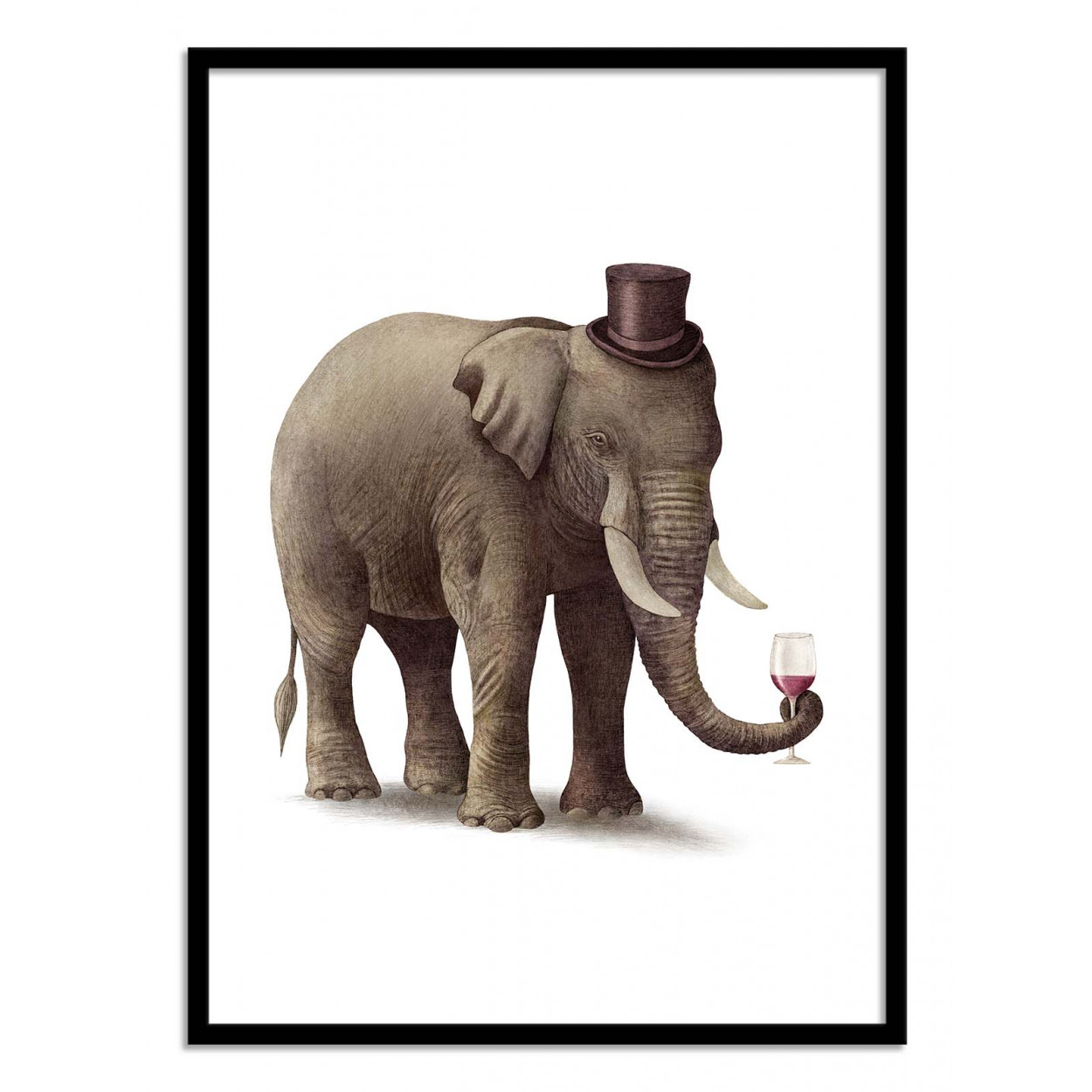 Affiche d'art avec Cadre bois noir - 30 x 40 cm Affiche d'art avec Cadre bois noir - 30 x 40 cm