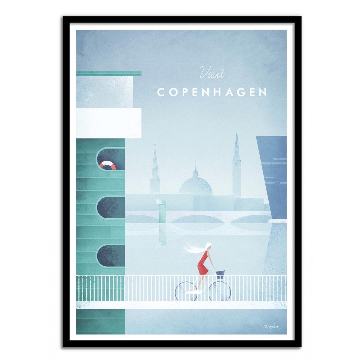 Affiche d'art avec Cadre bois noir - 30 x 40 cm Affiche d'art avec Cadre bois noir - 30 x 40 cm