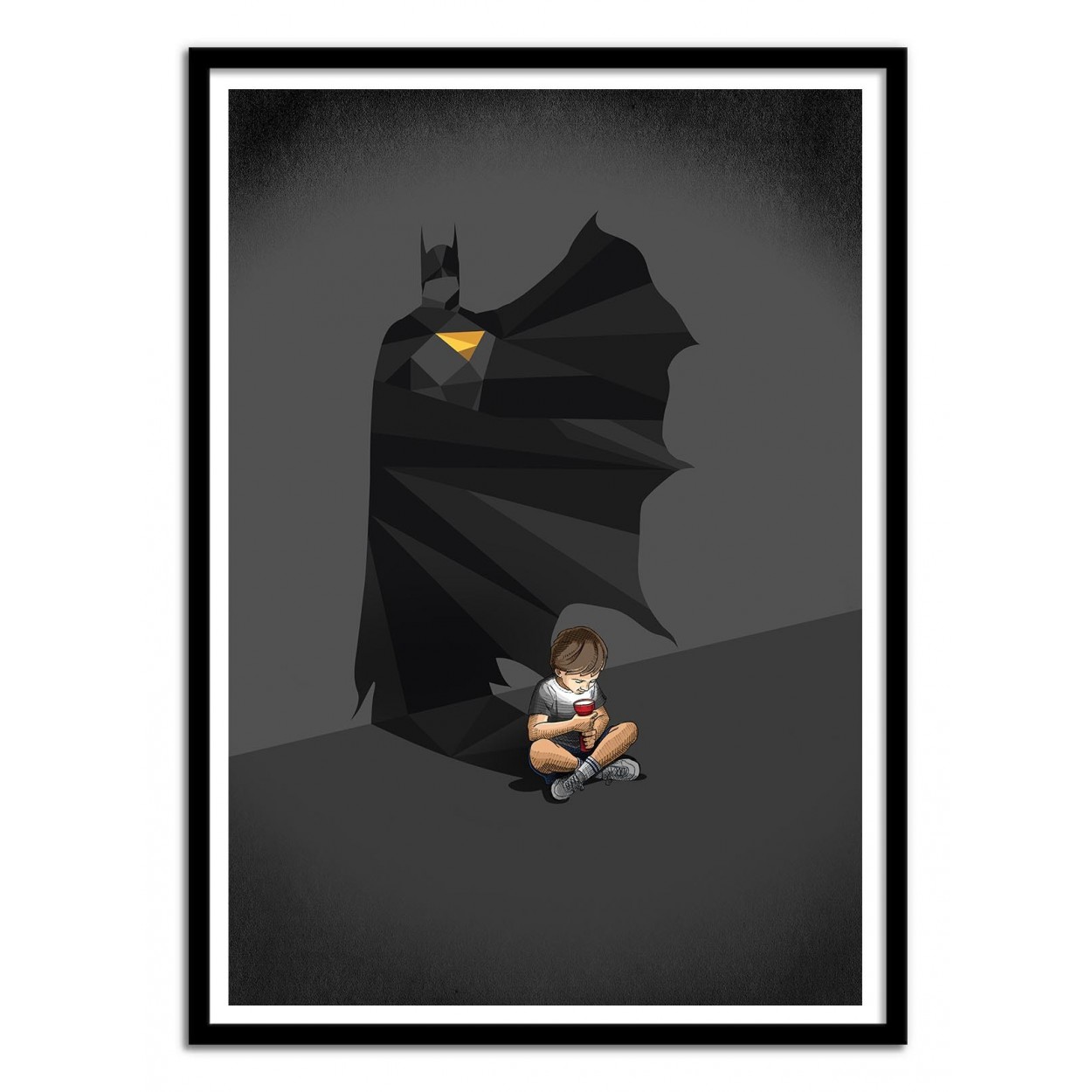 Affiche d'art avec Cadre bois noir - 30 x 40 cm Affiche d'art avec Cadre bois noir - 30 x 40 cm