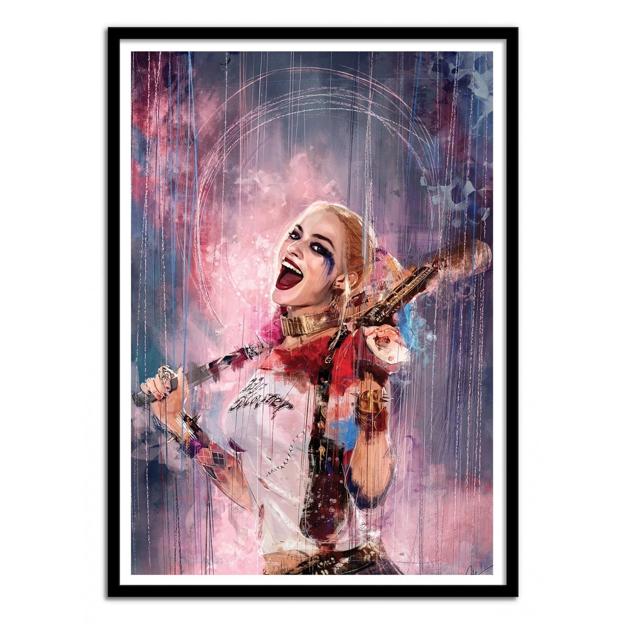 Affiche d'art avec Cadre bois noir - 30 x 40 cm Affiche d'art avec Cadre bois noir - 30 x 40 cm