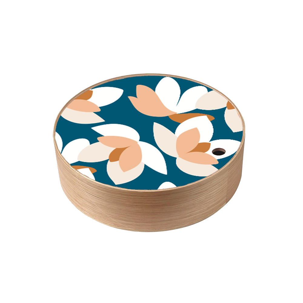 Boite de rangement en bois m magnolias Boite de rangement en bois m magnolias