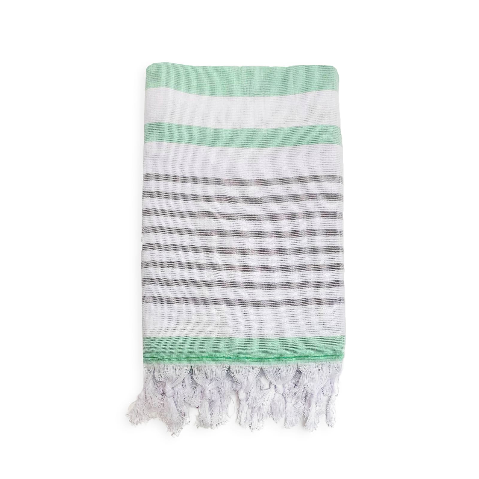 Fouta doublée éponge Colomba Mint 90x160 340g/m² Fouta doublée éponge Colomba Mint 90x160 340g/m²