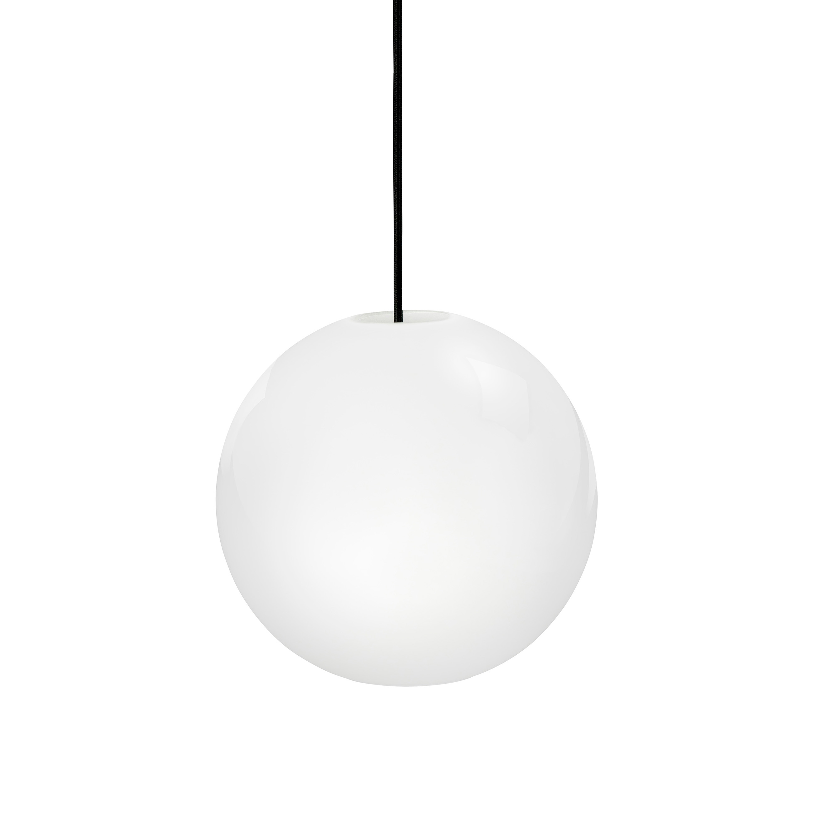 Suspension en verre opale