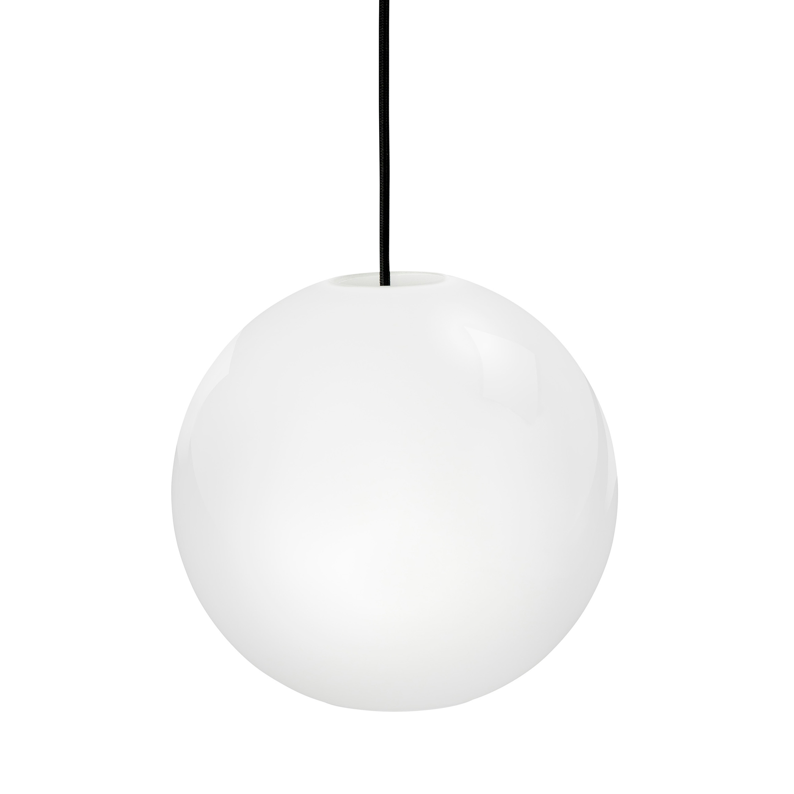 Suspension en verre opale