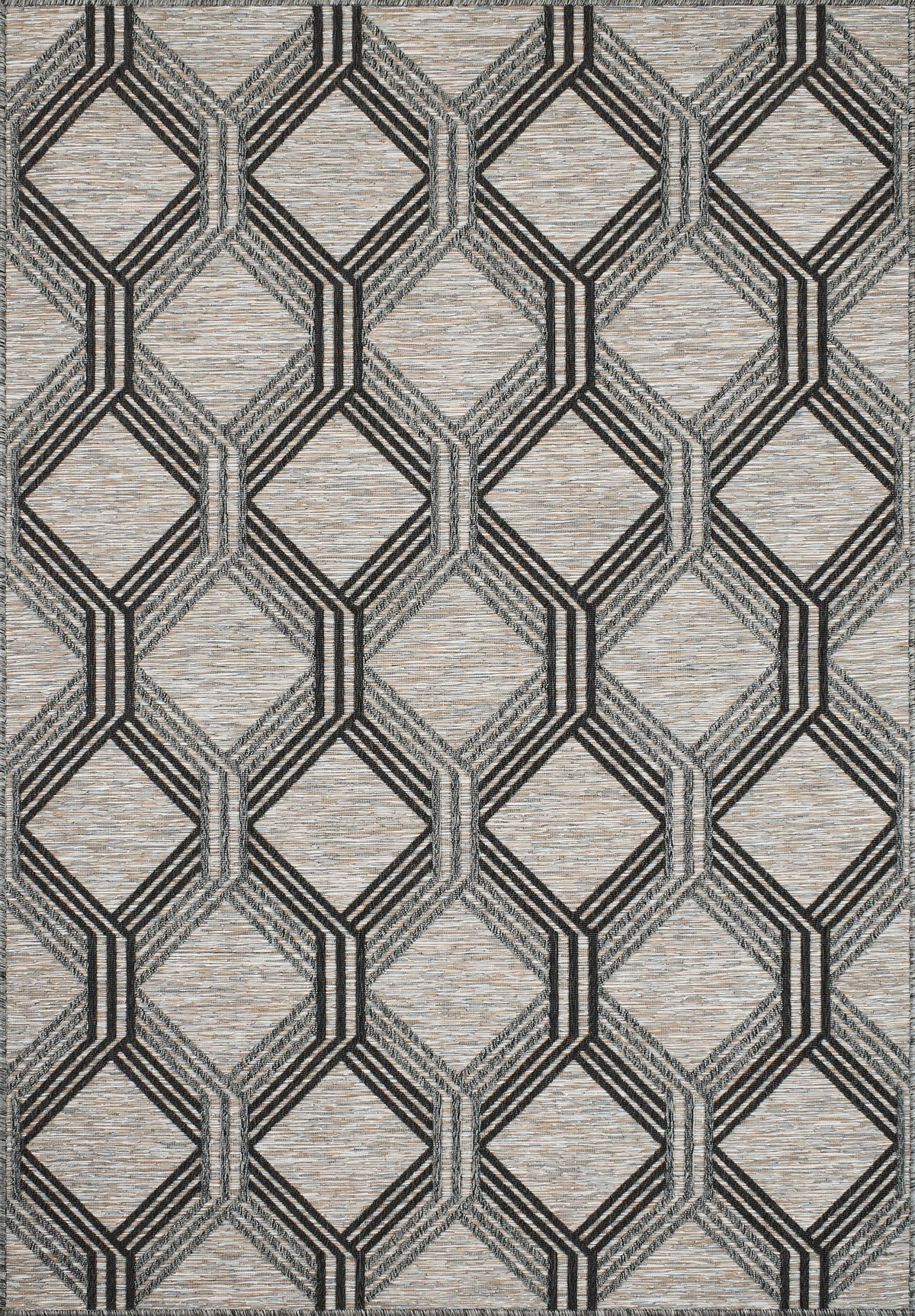 Tapis intérieur extérieur gris acapulco 1686 120 x 160 cm