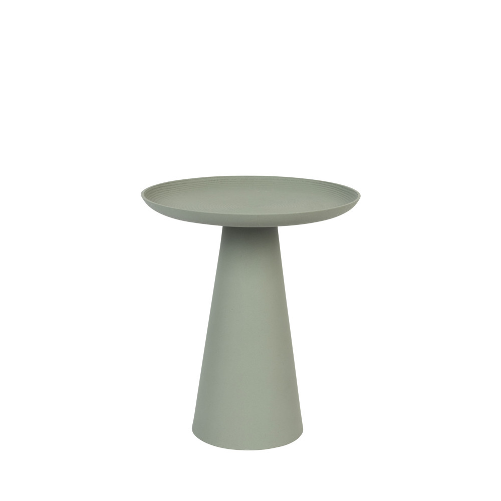 Table d’appoint ronde en aluminium ø39,5cm – Vert