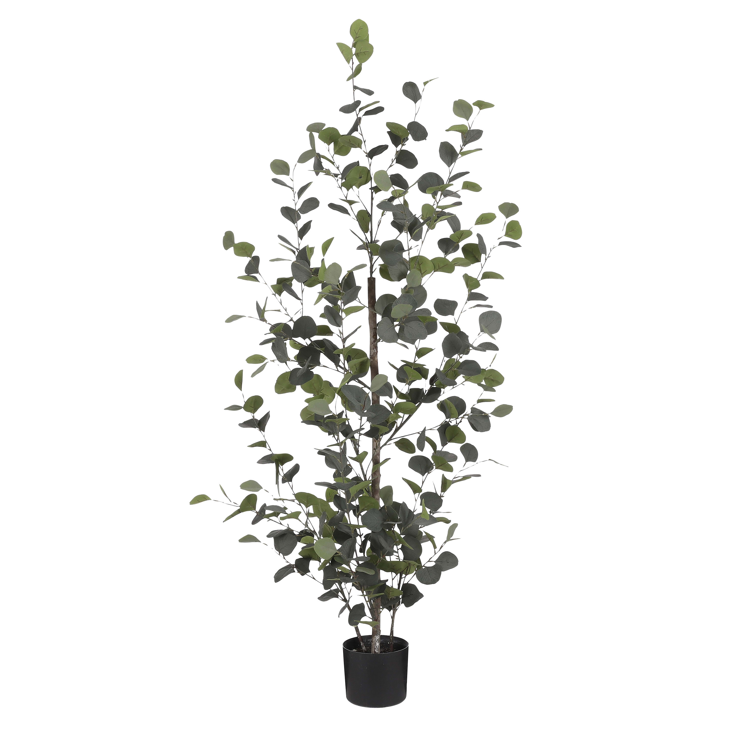 Eucalyptus artificielle vert en pot H150