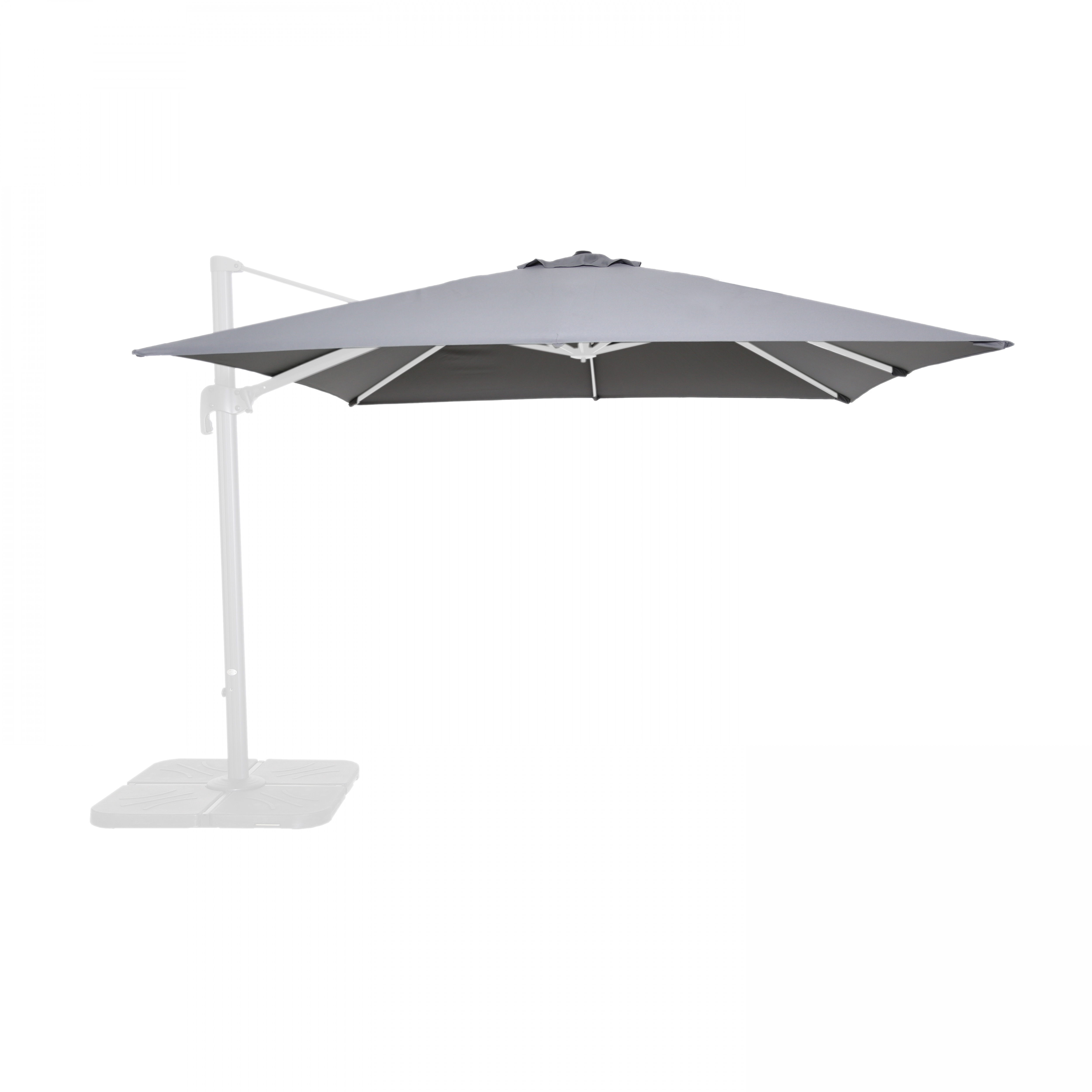 Toile pour parasol déporté 3x3m anthracite