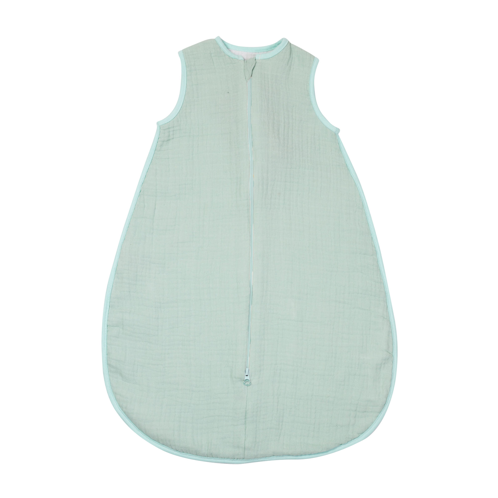 Gigoteuse bébé 0-6 mois Vert d'eau Mousseline de coton Gigoteuse bébé 0-6 mois Vert d'eau Mousseline de coton
