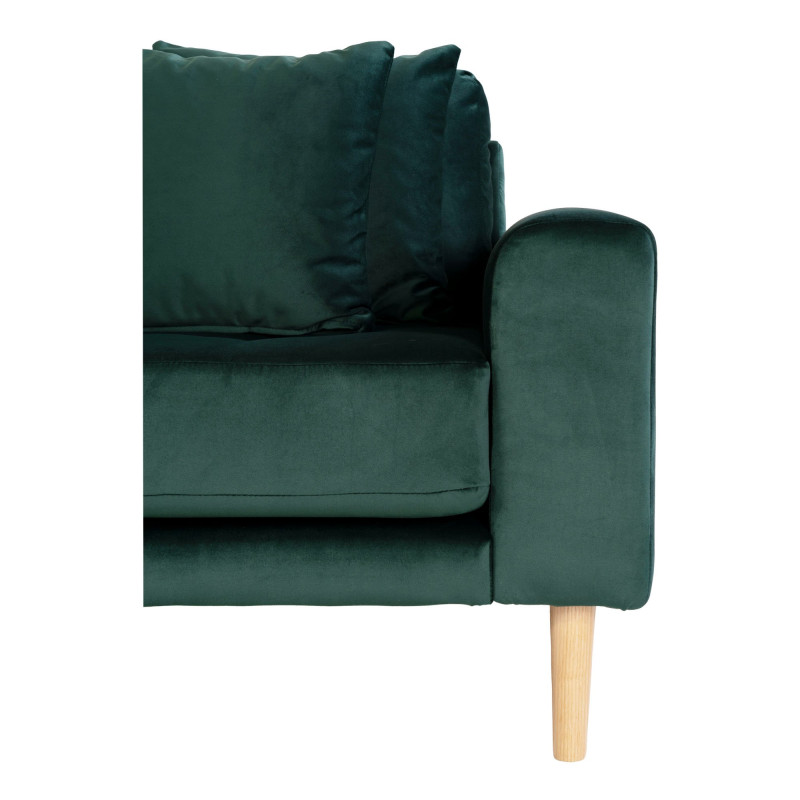 milime - Canapé velours Vert - Vue supplémentaire 2