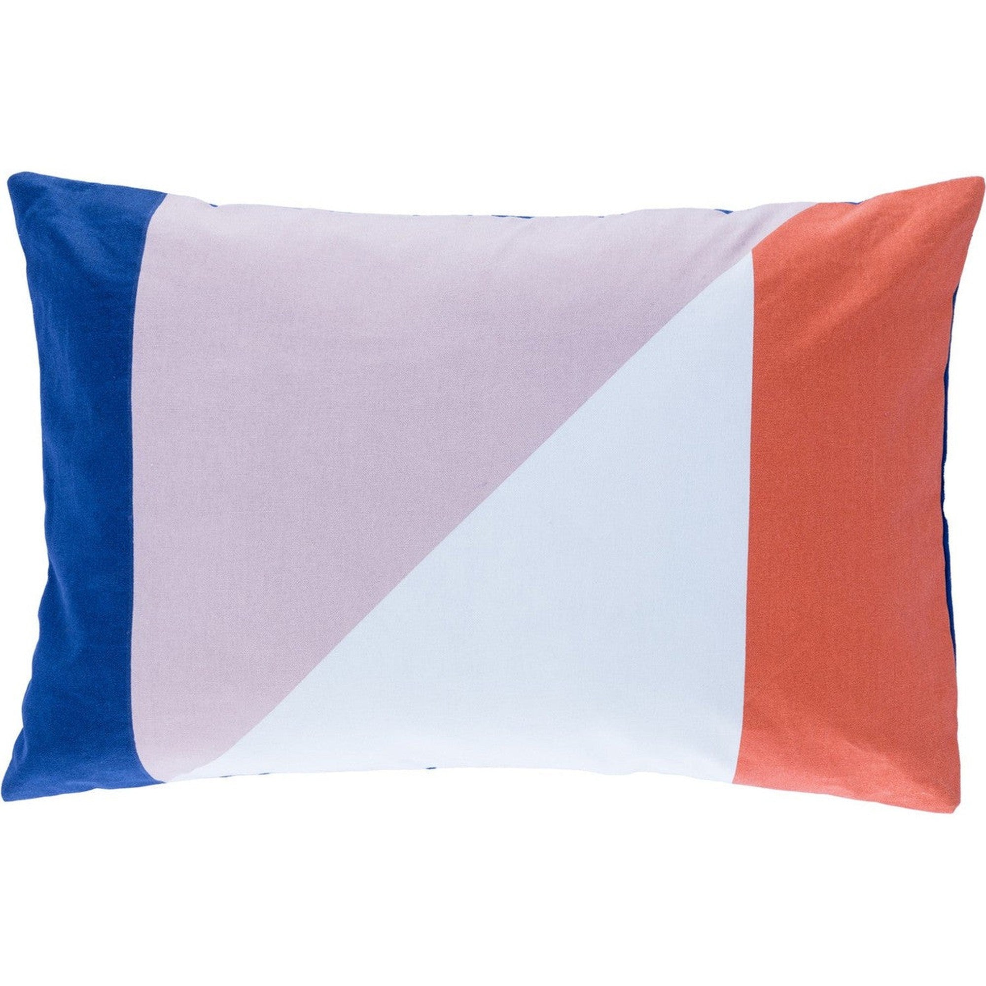 Housse de coussin d'extérieur coton 60x40 terracotta