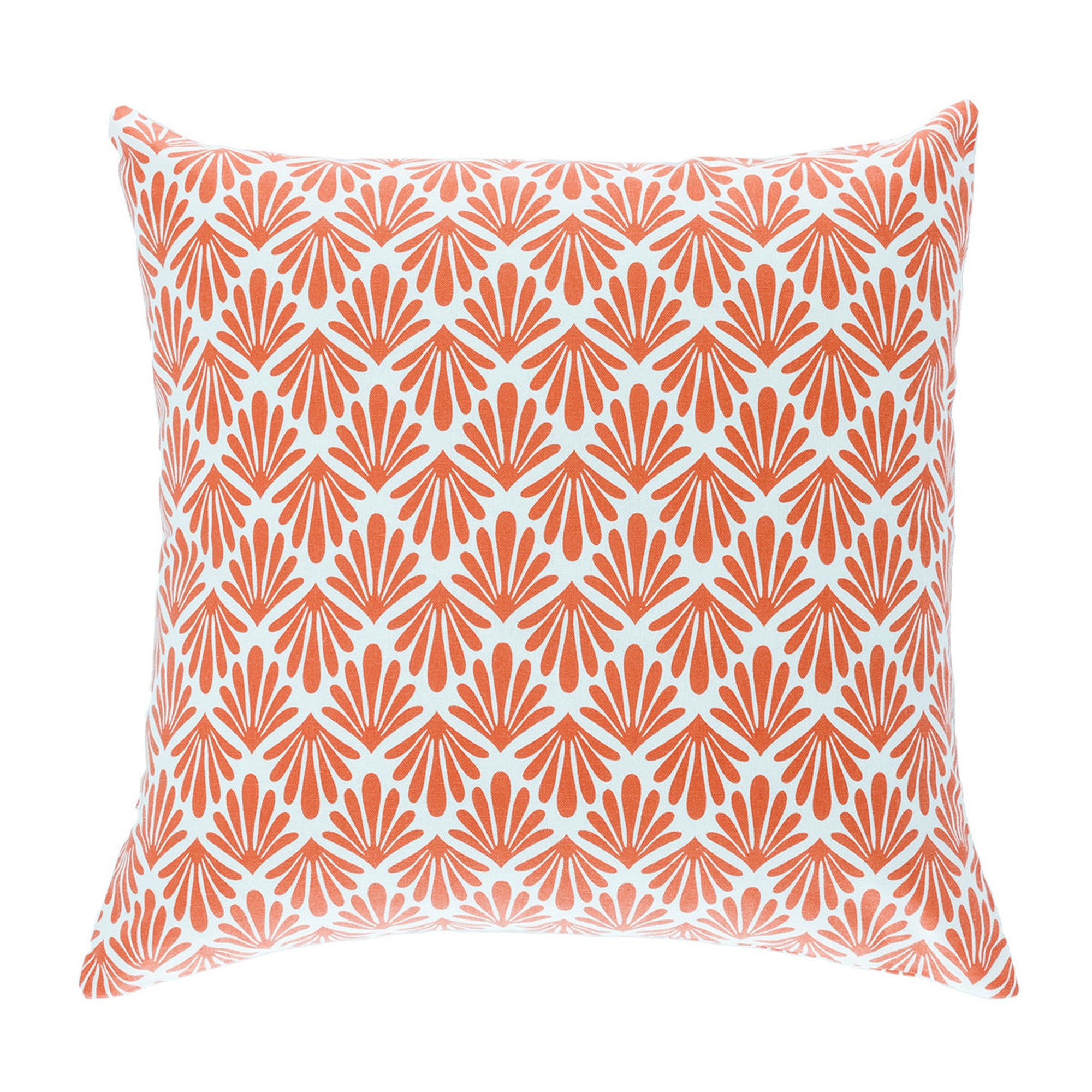 Housse de coussin d'extérieur coton 50x50 terracotta